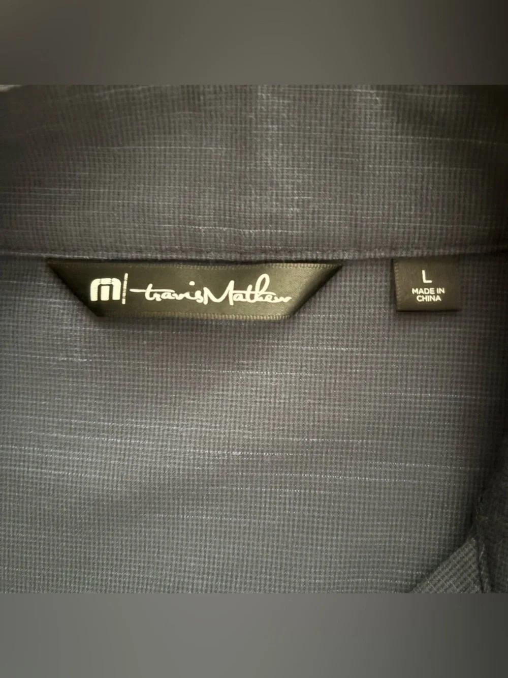 Travis Mathew Navy Blue Zip-Up Vest Golf Sz Large - Picture 2 of 5